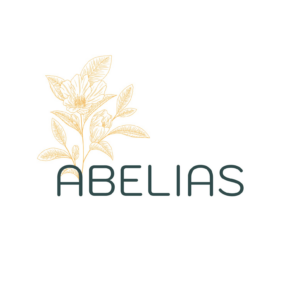 Abelias - Logo blanc